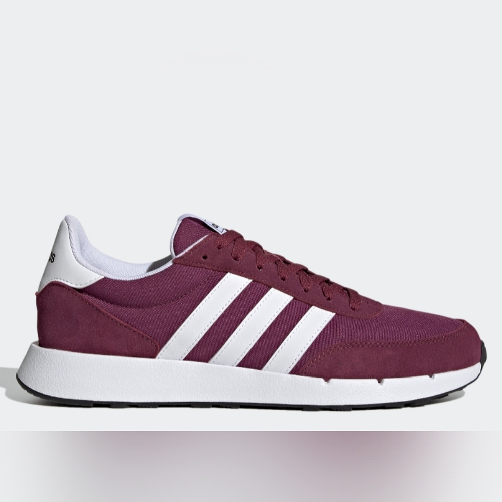 adidas men Run 60s 2.0 Shoes Color Victory Crimson / Cloud White / CoreBla.